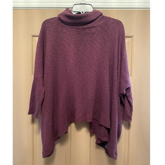 FP Beach turtleneck open back sweater size Medium - Picture 1 of 3